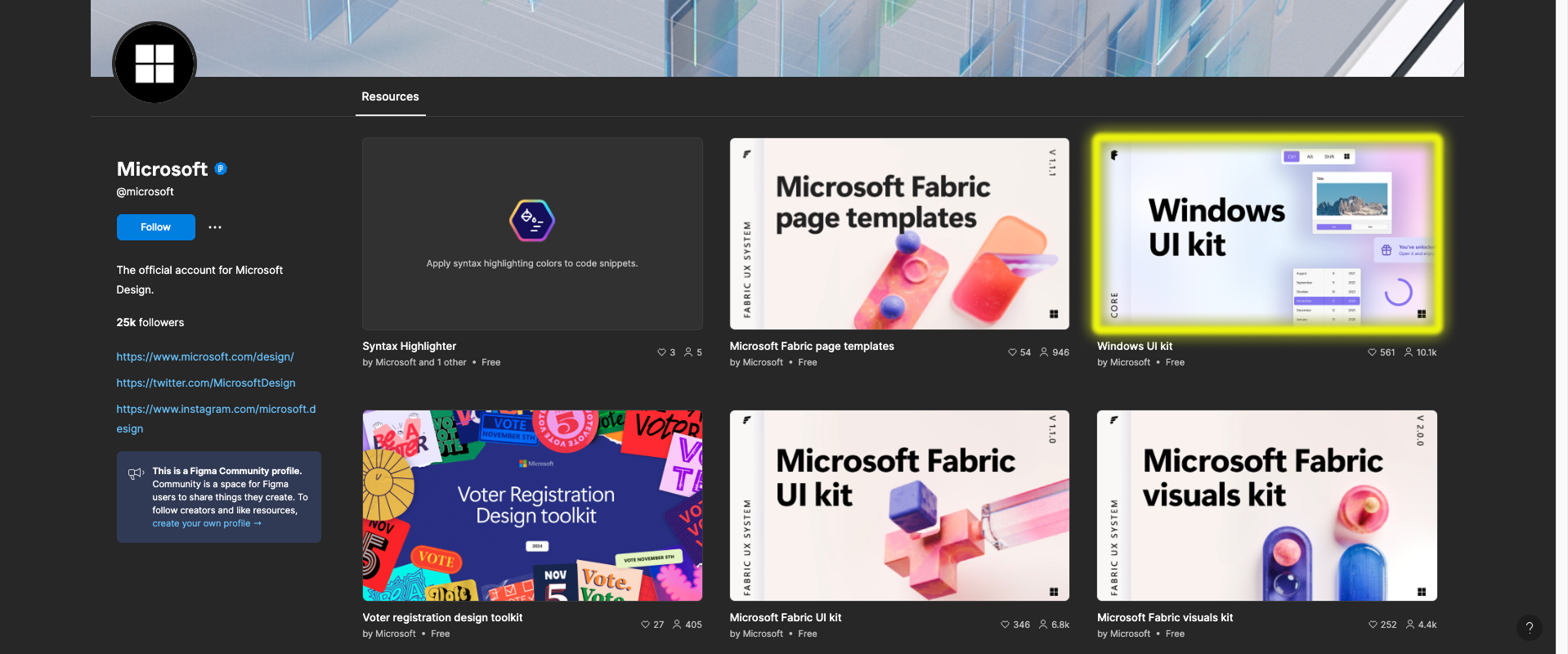 Windows UI Library in Figma